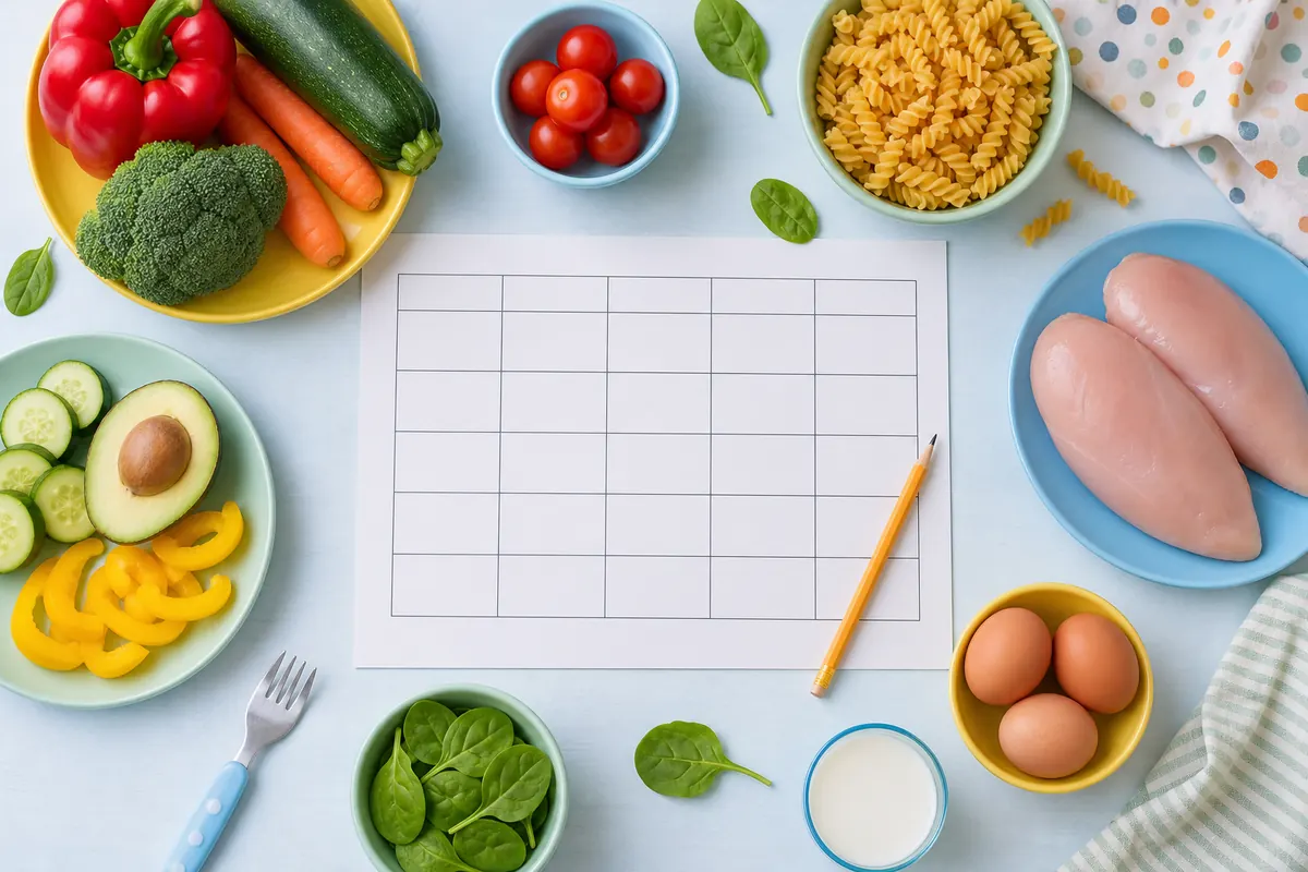 Meal Planning for a Family of Four, Step by Step