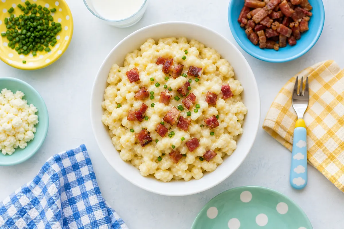 Kid-Friendly Slovak Potato Dumplings (Halušky)