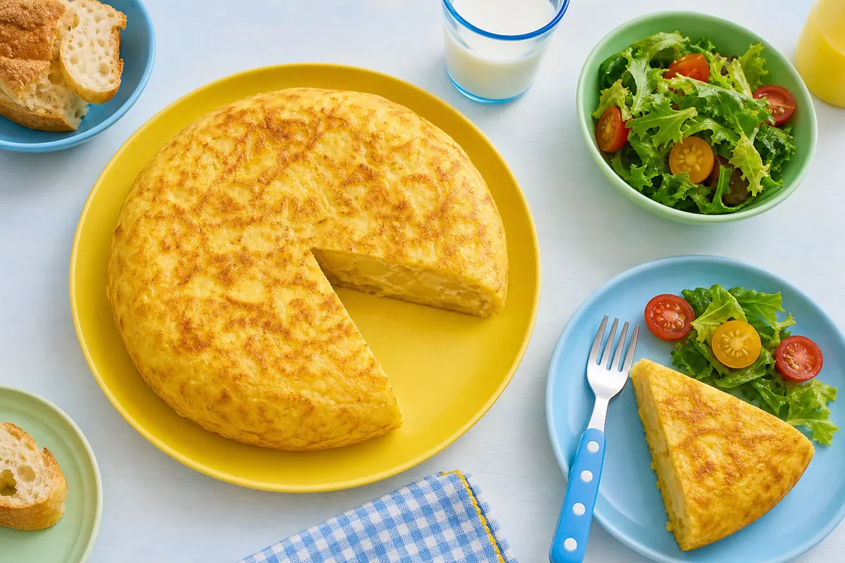 Spanish Potato Omelet (Tortilla Espa&ntilde;ola) for the Whole Family